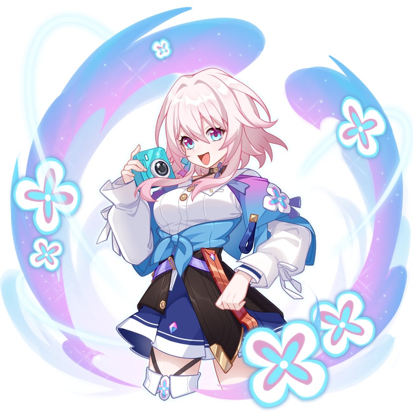march 7th (honkai and 1 more) drawn by mingguchuanjiuchong