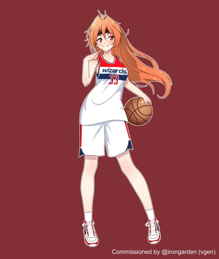 lina inverse and kyle kuzma (slayers and 2 more) drawn by snkagawa