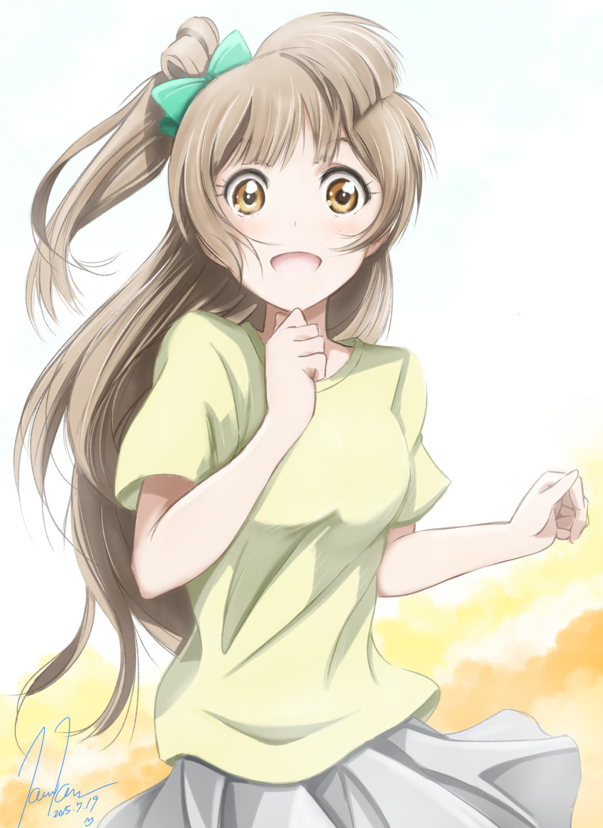 minami kotori (love live! and 1 more) drawn by kem_kem
