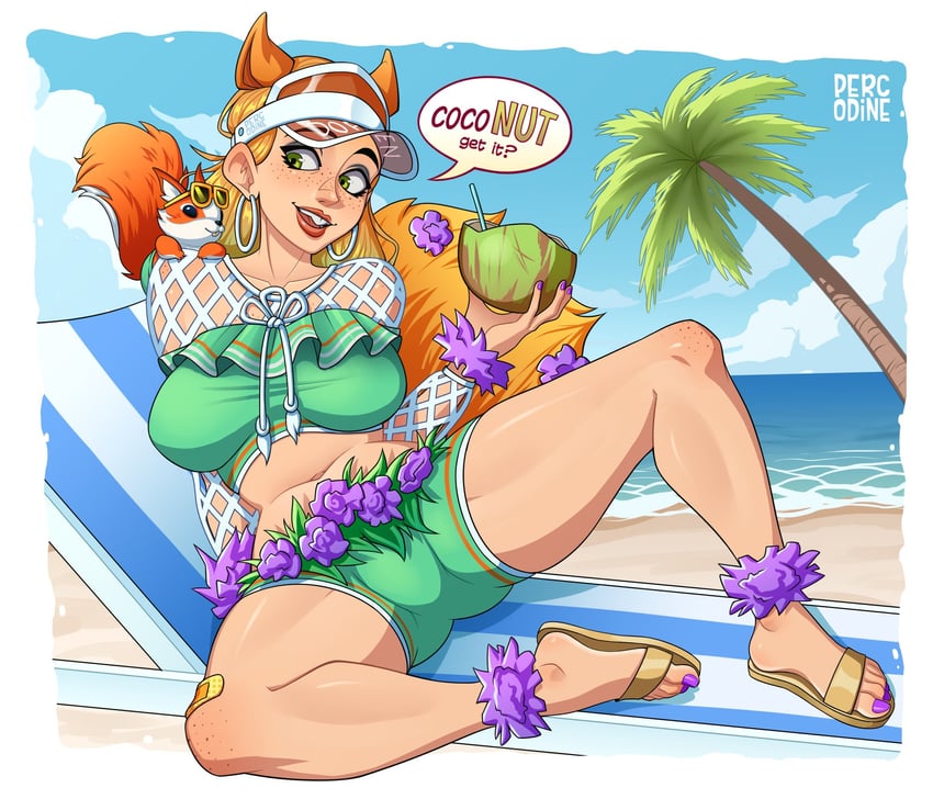 squirrel girl (marvel and 1 more) drawn by percodine