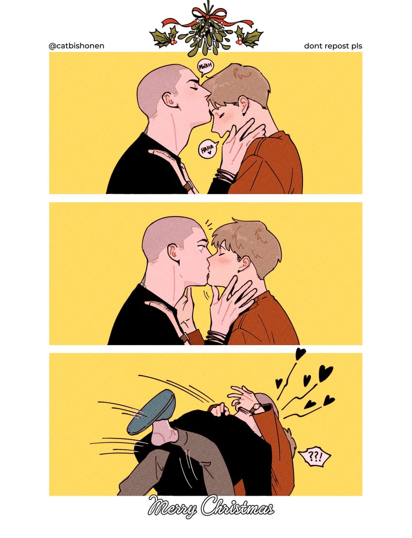adam parrish and ronan lynch (the raven cycle) drawn by catbishonen