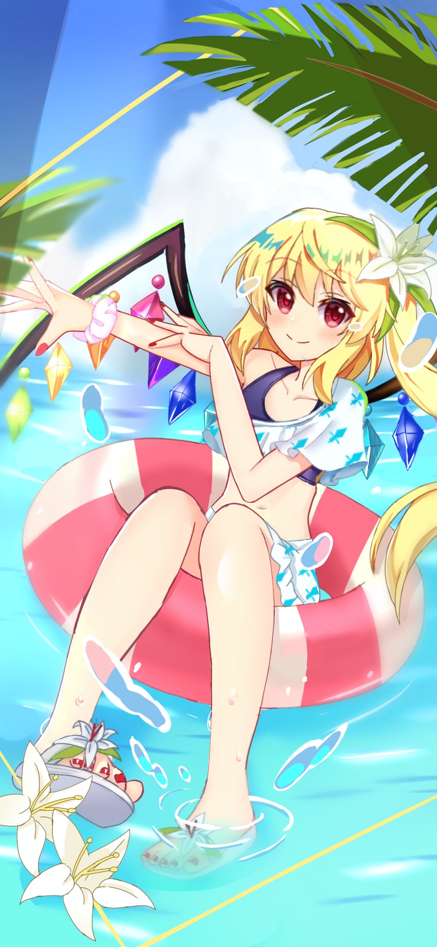 flandre scarlet (touhou and 1 more) drawn by teruteru_(pixiv_98065144)