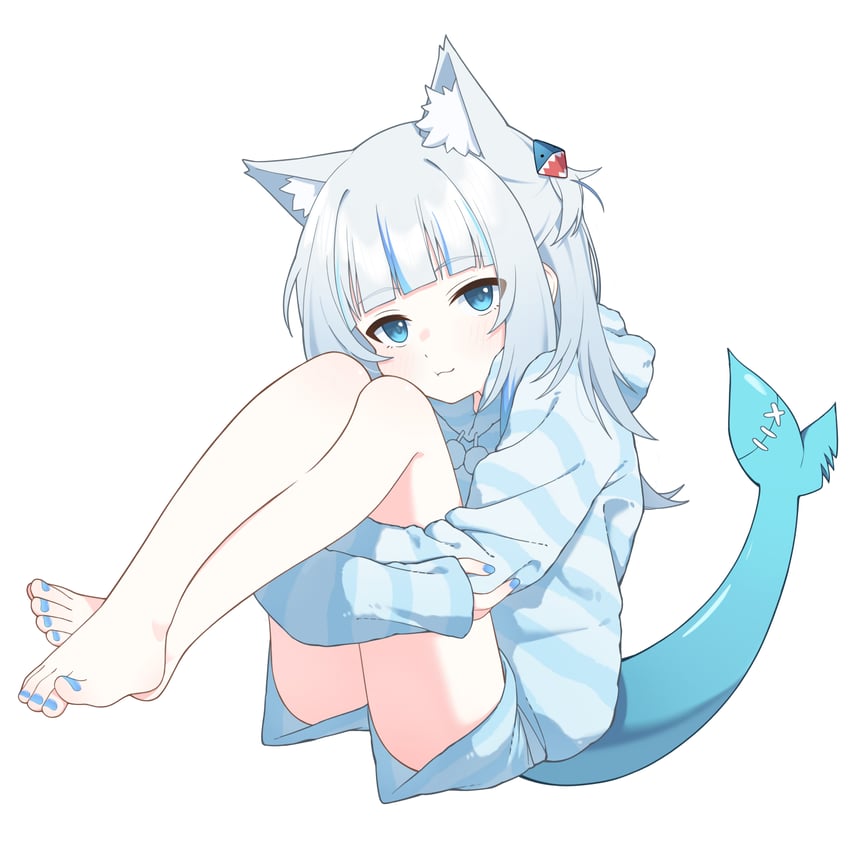gawr gura (hololive and 1 more) drawn by ugaaaa1