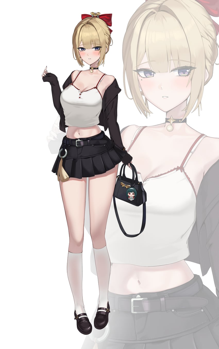 evelyn chevalier and astra yao (zenless zone zero) drawn by binu_(nadenade)