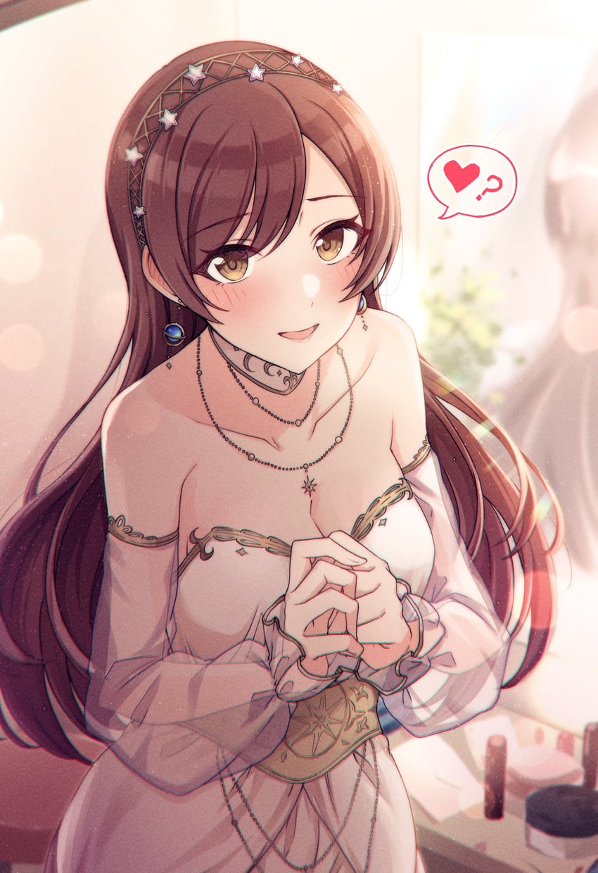 osaki amana and andromeda (idolmaster and 2 more) drawn by kusaka_io
