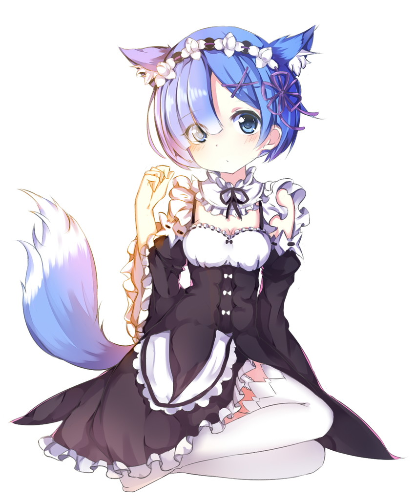 rem (re:zero kara hajimeru isekai seikatsu) drawn by eiba