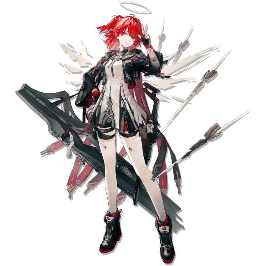 exusiai and exusiai the new covenant (arknights) drawn by huanxiang_heitu