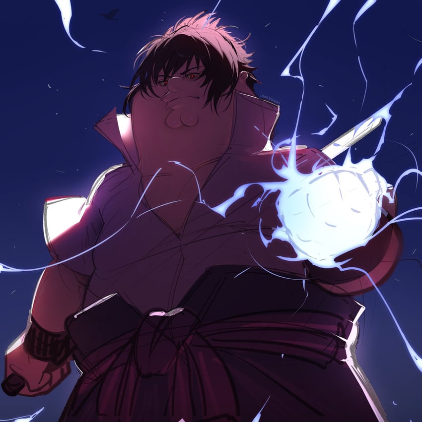 uchiha sasuke and peter griffin (naruto and 2 more) drawn by kowai_(iamkowai)