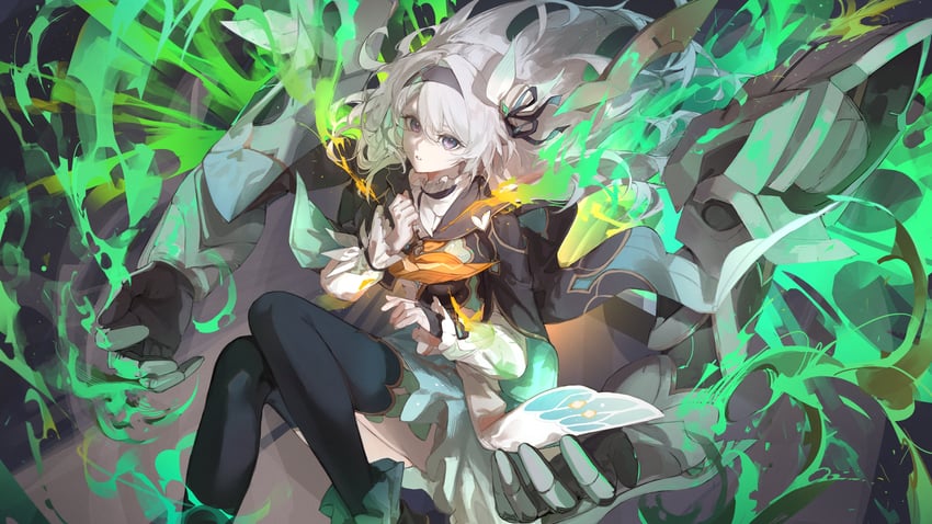 firefly and sam (honkai and 1 more) drawn by kingcraft_kingu
