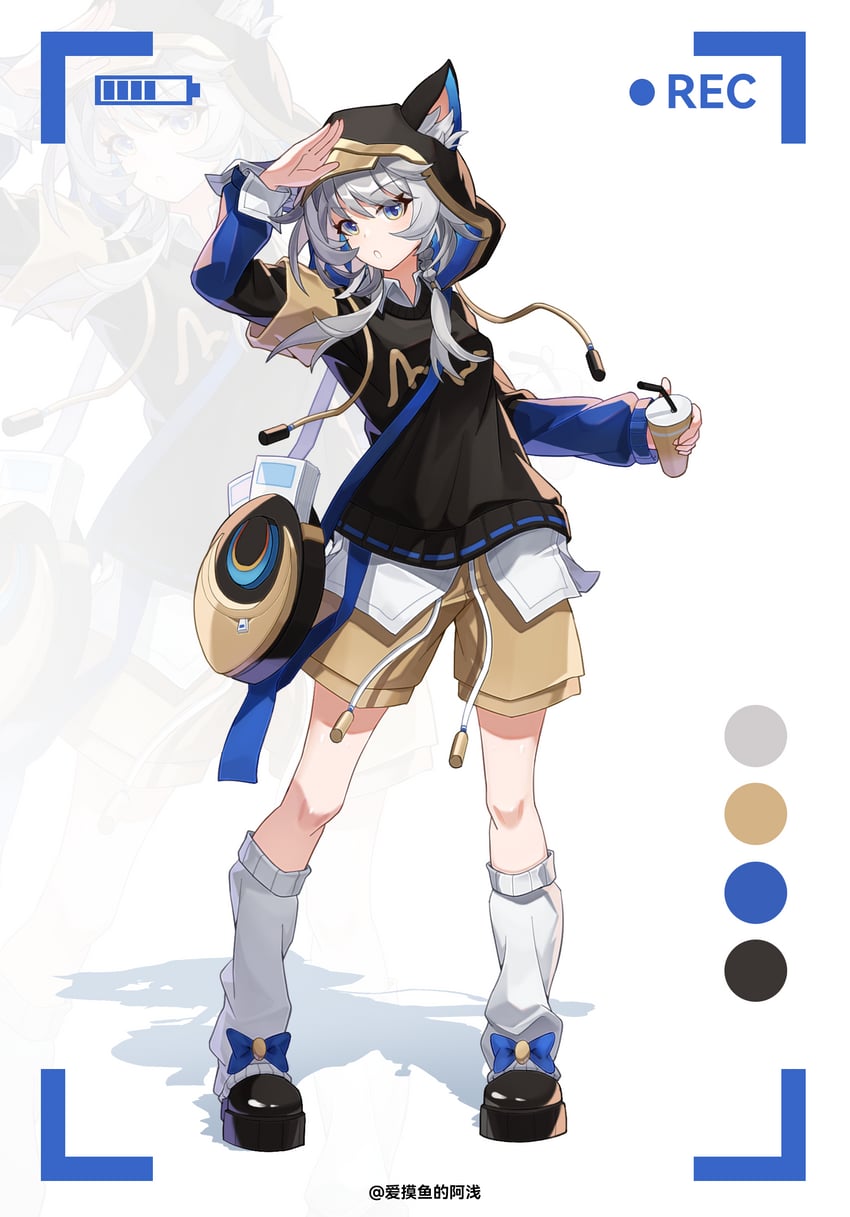 cipher (honkai and 1 more) drawn by qianxiang_asuka