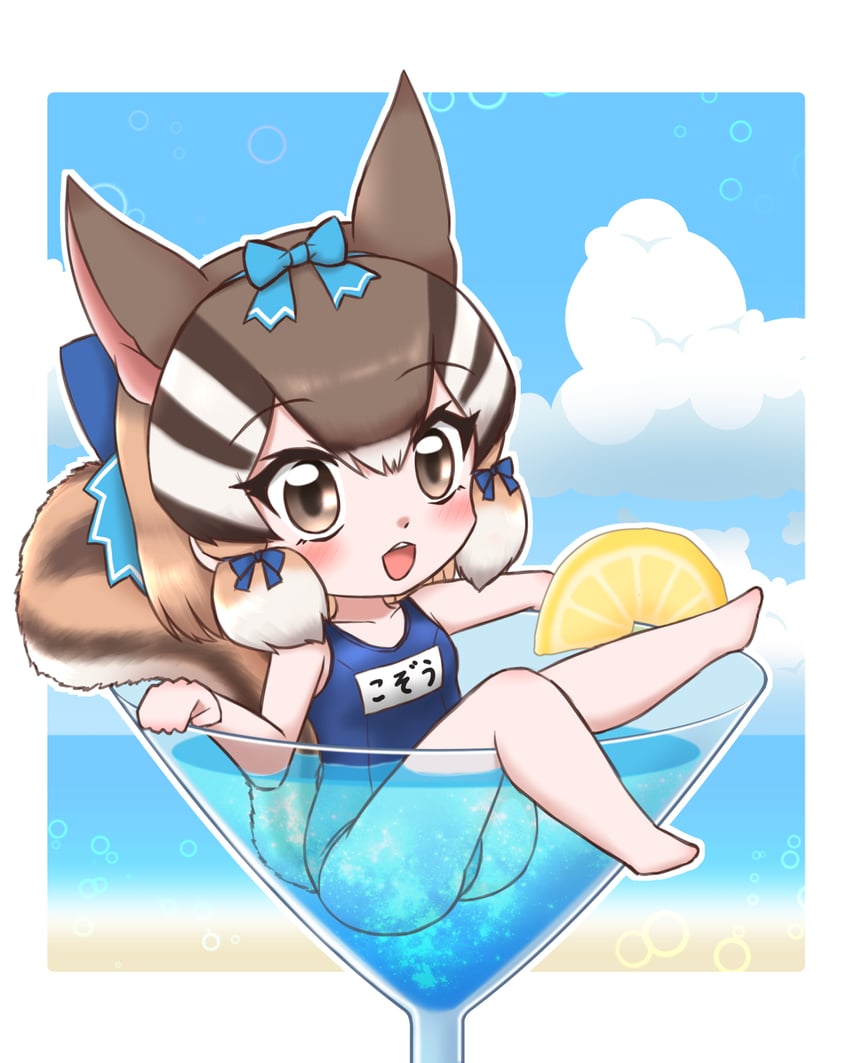 siberian chipmunk (kemono friends and 1 more) drawn by mabuta_(mbt)