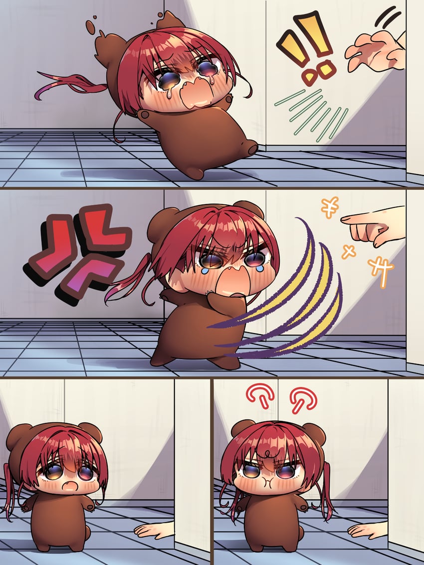 houshou marine and houshou kumarine (hololive) drawn by harumina_mau