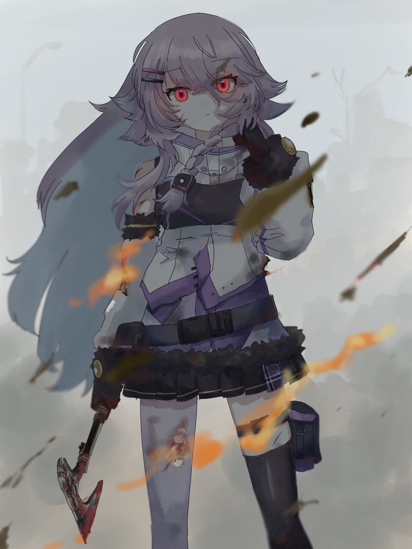 nun bora (nijisanji and 1 more) drawn by hanada_ten