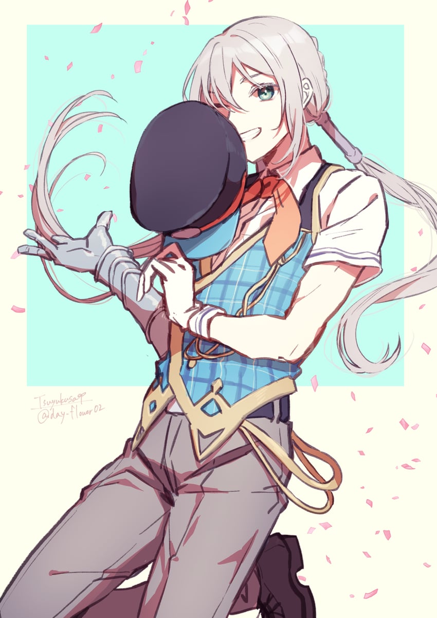 bedivere (fate and 1 more) drawn by tsuyukusa_(eeta7273)