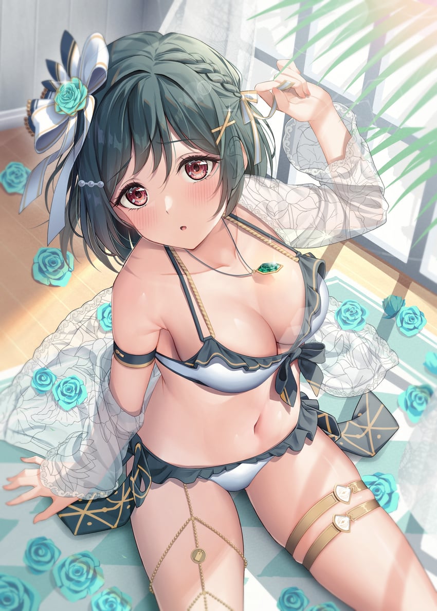 mifune shioriko (love live! and 1 more) drawn by oku_1225