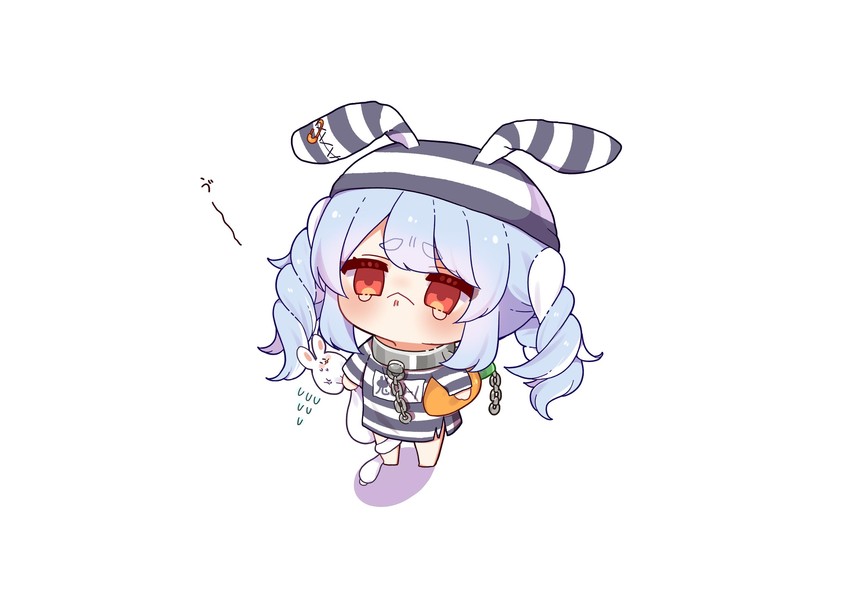 usada pekora and don-chan (hololive) drawn by 0725akaba