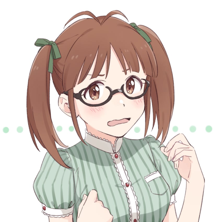 akizuki ritsuko (idolmaster and 2 more) drawn by demirinz
