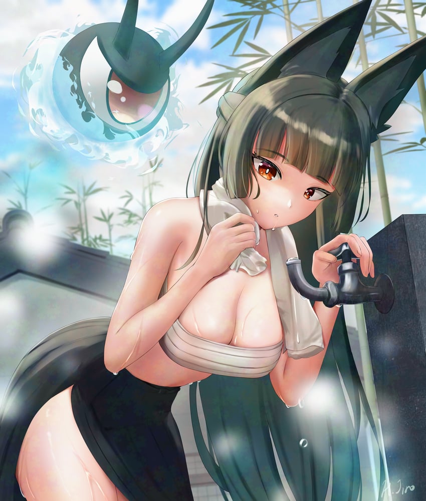 hoshimi miyabi and tailless (zenless zone zero) drawn by user_fwuk5773