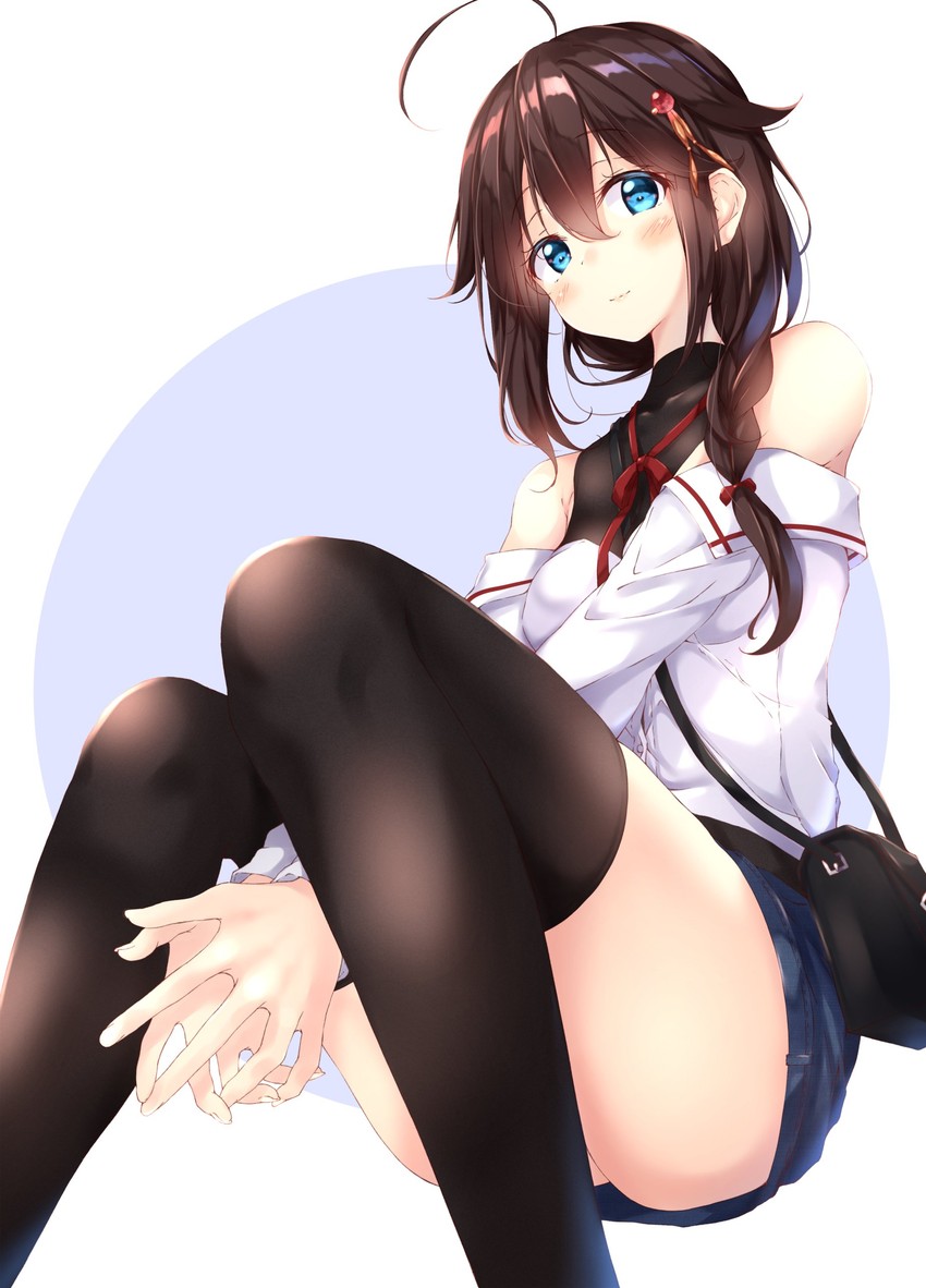 shigure and shigure kai ni (kantai collection) drawn by numpopo