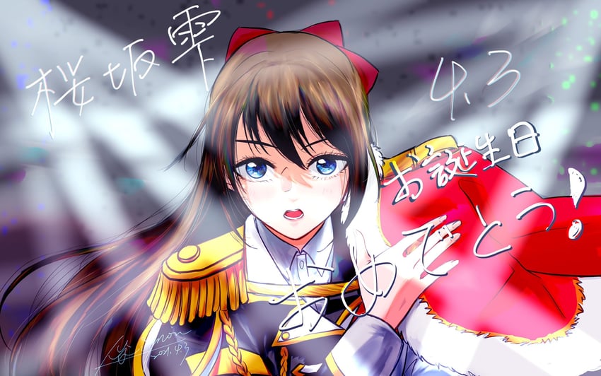 osaka shizuku (love live! and 2 more) drawn by mignon94776761