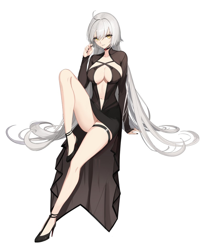 jeanne d'arc alter (fate and 1 more) drawn by rikui_(rella2930)
