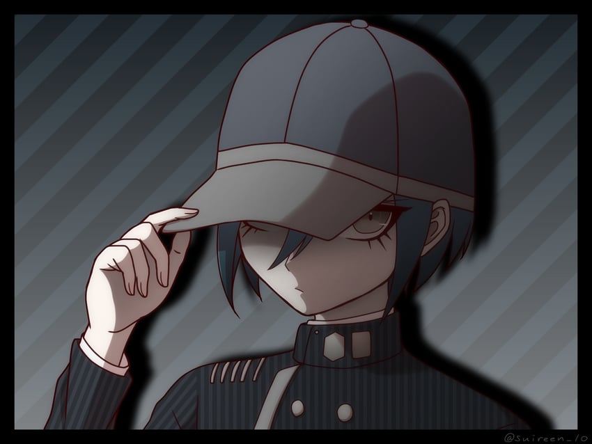 saihara shuichi (danganronpa and 1 more) drawn by suiren_yurei