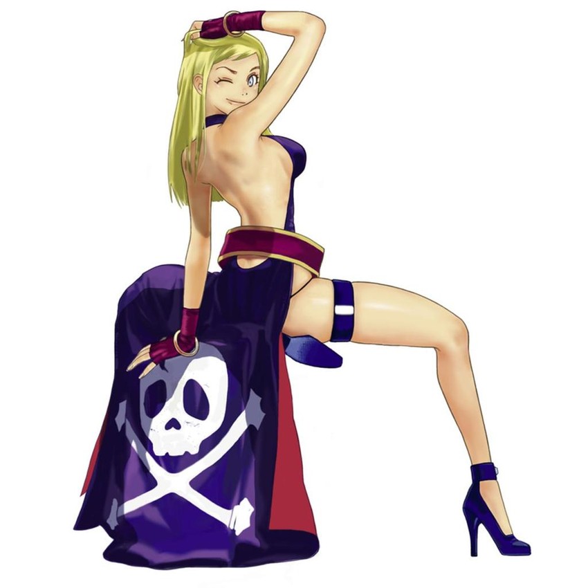 b. jenet (fatal fury and 1 more) drawn by senno_aki