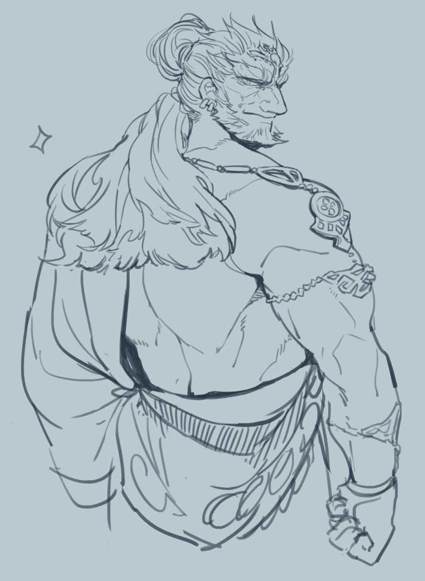 ganondorf (the legend of zelda and 1 more) drawn by fenman