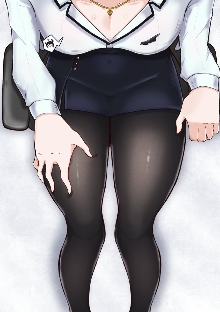 nerissa ravencroft (hololive and 1 more) drawn by daizeemi