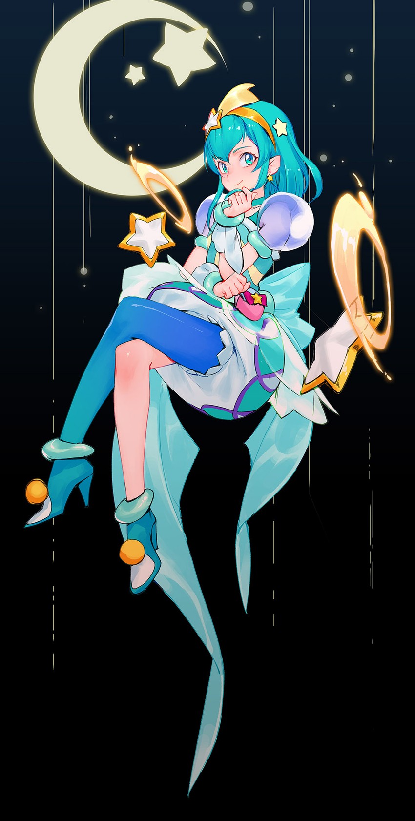 hagoromo lala and cure milky (precure and 1 more) drawn by melonplus