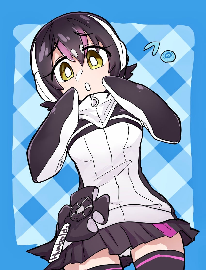 humboldt penguin (kemono friends and 1 more) drawn by tomatokomainu