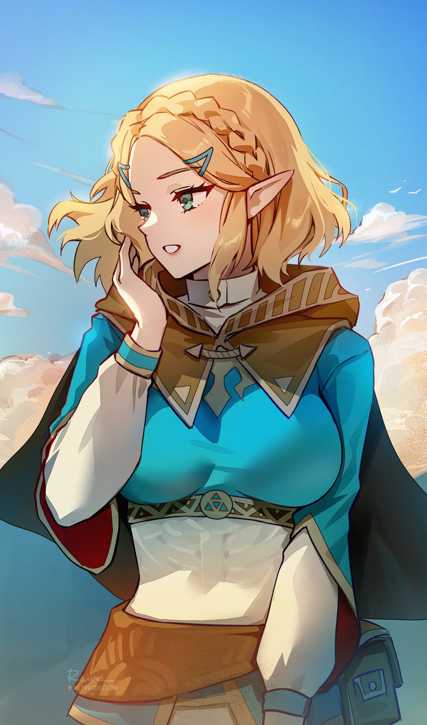 princess zelda (the legend of zelda and 1 more) drawn by foxyreine