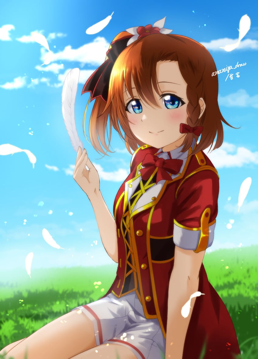 kosaka honoka (love live! and 1 more) drawn by amamiya_(re-amamiya)