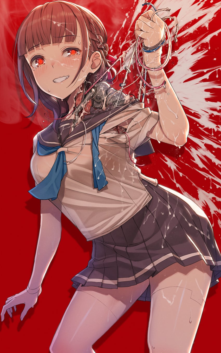 android girl #2 (original) drawn by itou_(onsoku_tassha)