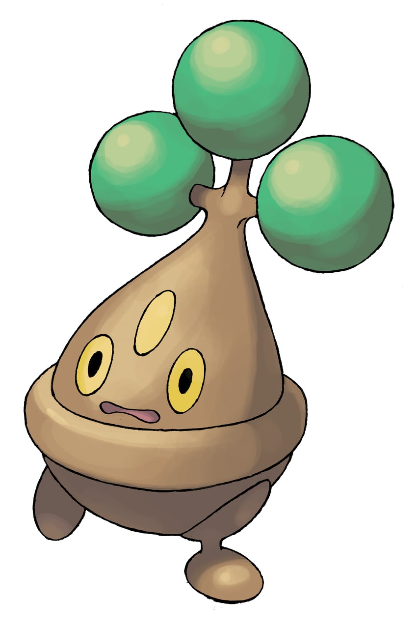 bonsly (pokemon and 1 more) drawn by sugimori_ken