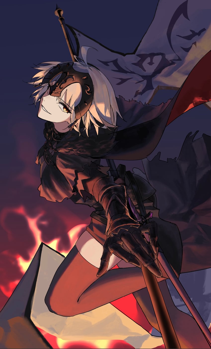 jeanne d'arc alter (fate and 1 more) drawn by munidoru