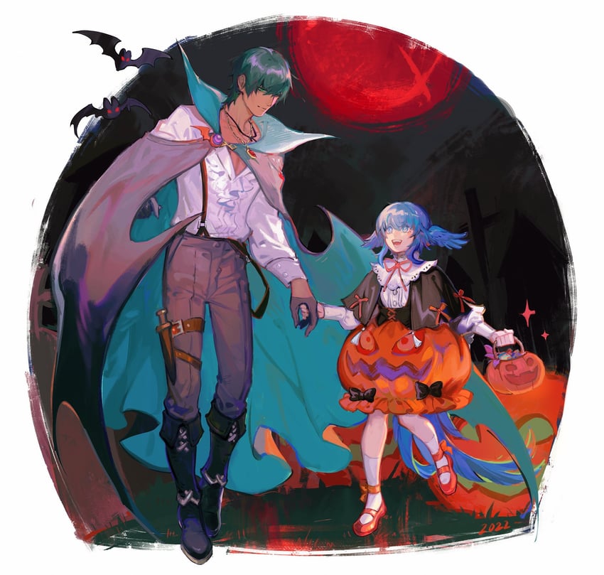 meteion and hermes (final fantasy and 1 more) drawn by reneelric