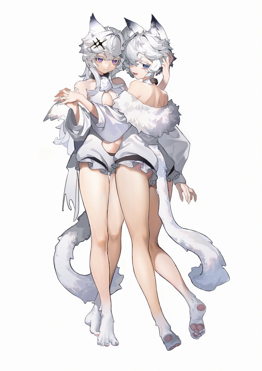 philyshy and yumi (alchemy stars) drawn by lushi_jin_up