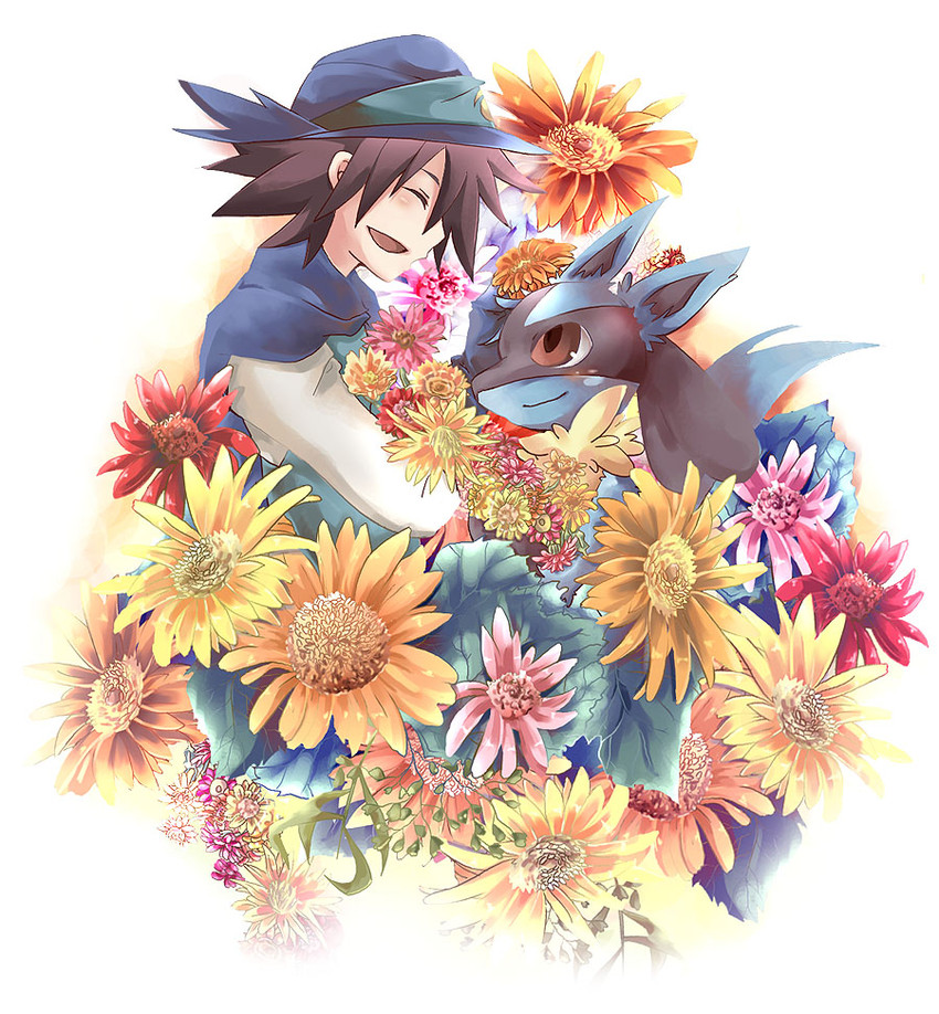 lucario and sir aaron (pokemon and 2 more) drawn by inumimi-syndrome