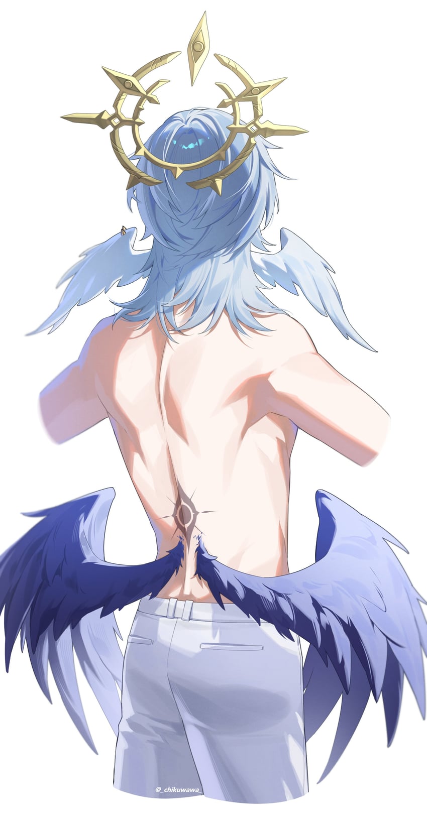 sunday (honkai and 1 more) drawn by chikuwa_(dr0603)