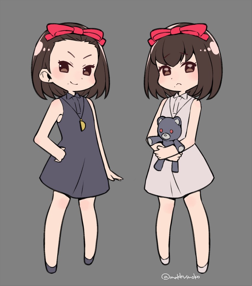 aki and mai (persona and 1 more) drawn by do_m_kaeru