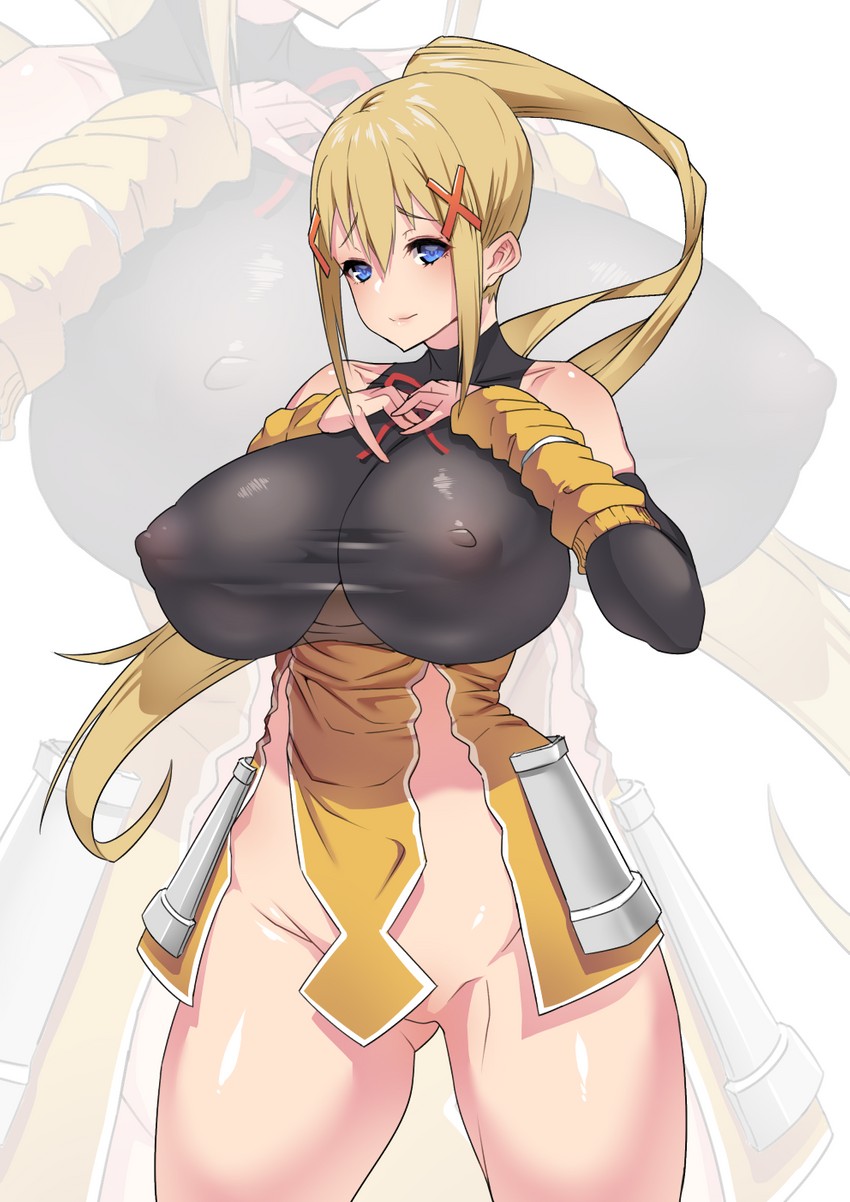 darkness (kono subarashii sekai ni shukufuku wo!) drawn by amamiya_(abaros)