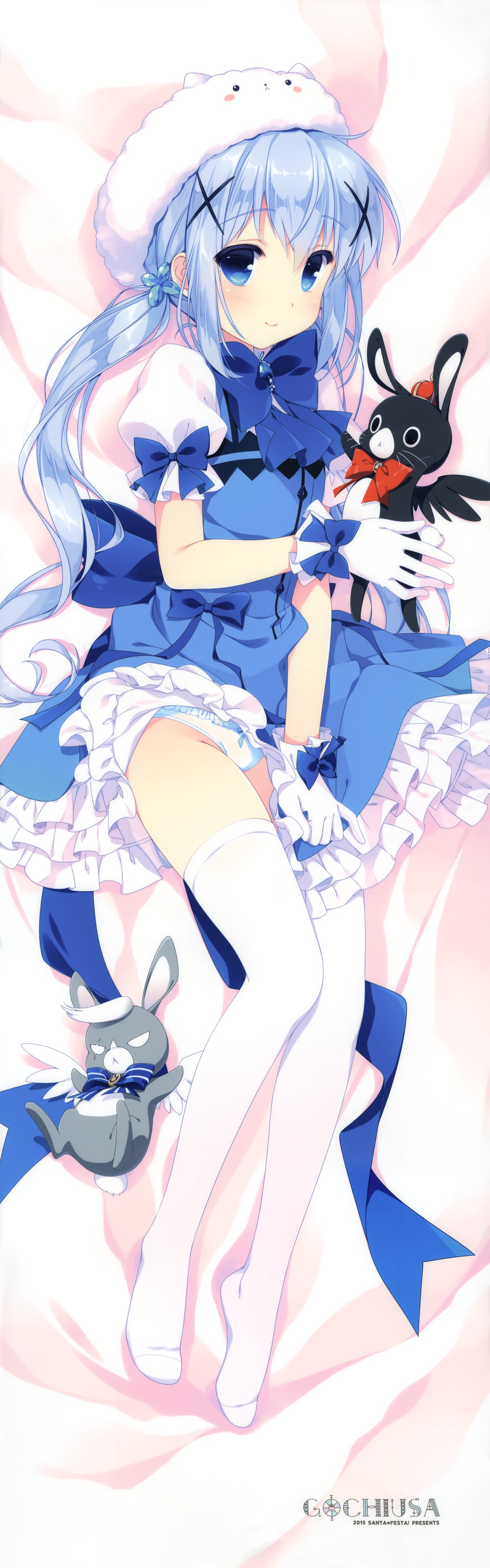 kafuu chino, tippy, anko, and wild geese (gochuumon wa usagi desu ka?) drawn by santa_matsuri