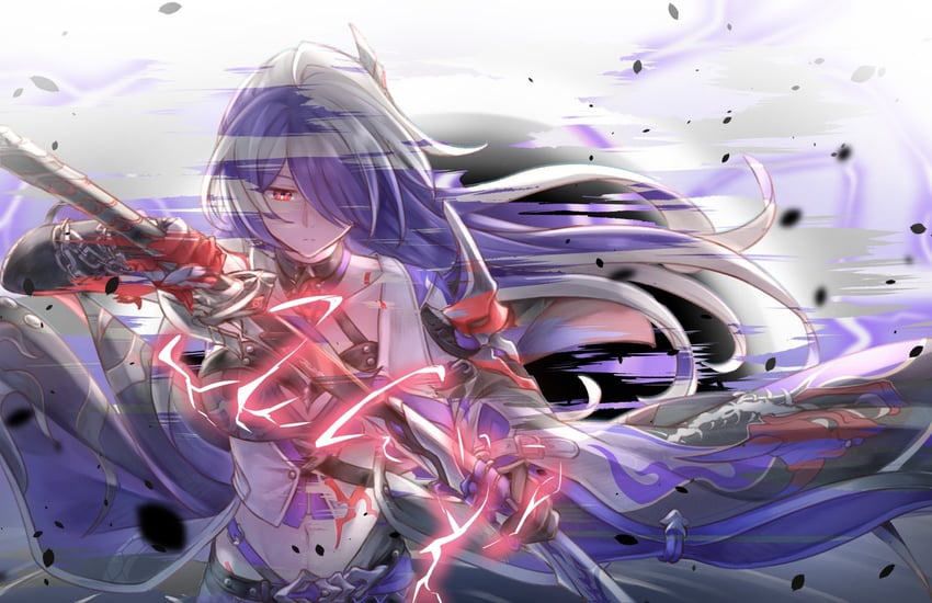 acheron (honkai and 1 more) drawn by limitless_skye