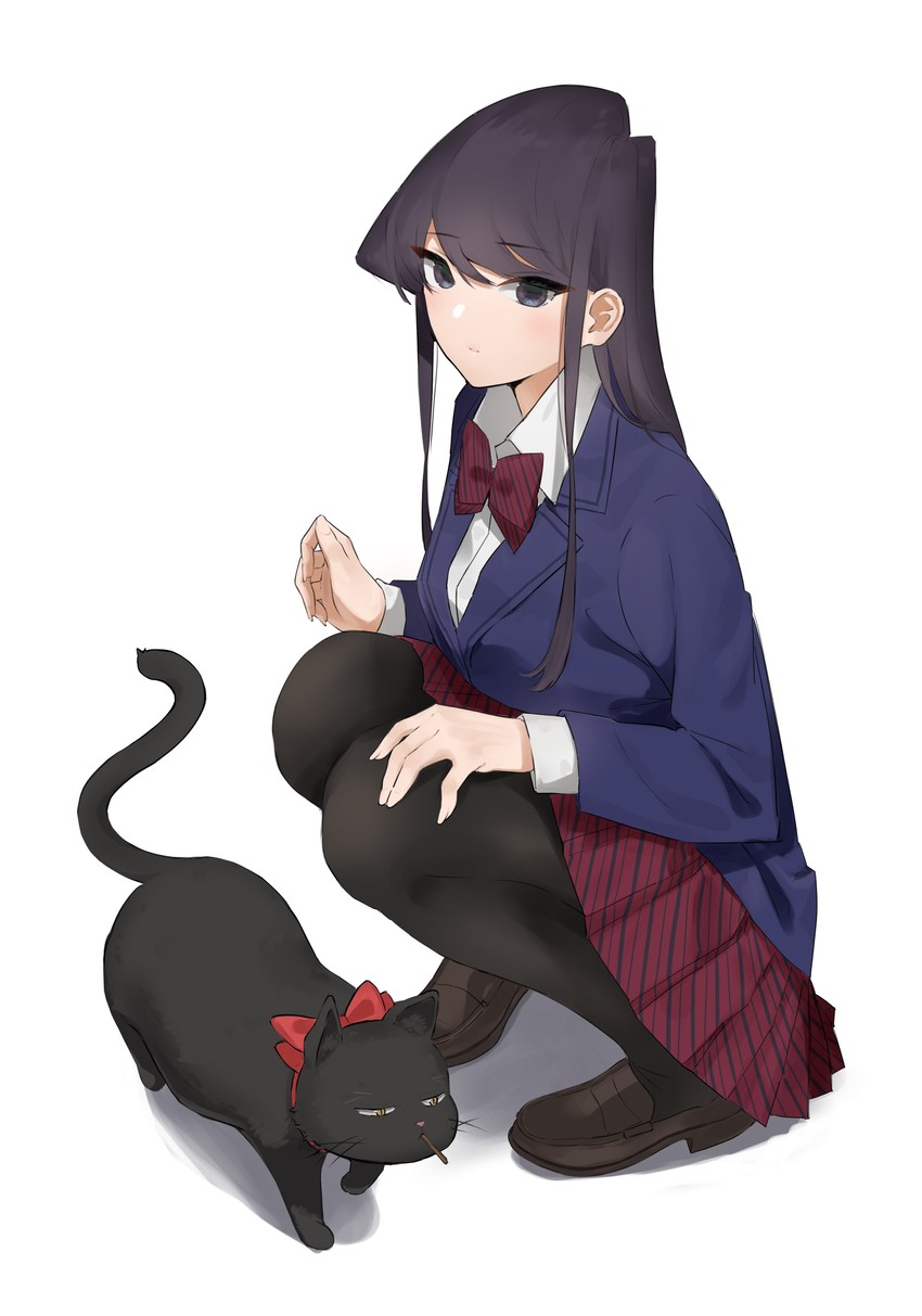 komi shouko (komi-san wa komyushou desu) drawn by takita_(takita3411)