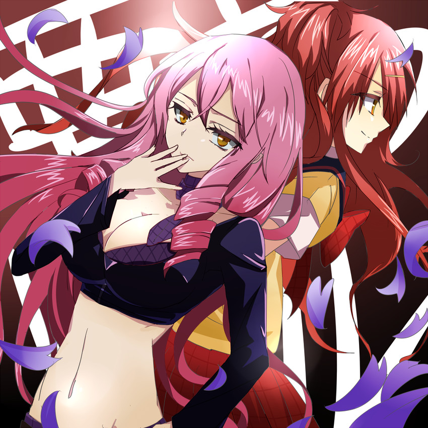 inukai isuke and sagae haruki (akuma no riddle) drawn by konko