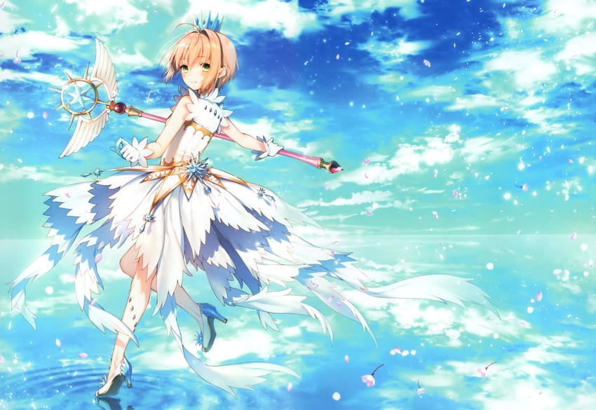 kinomoto sakura (cardcaptor sakura and 1 more) drawn by toosaka_asagi