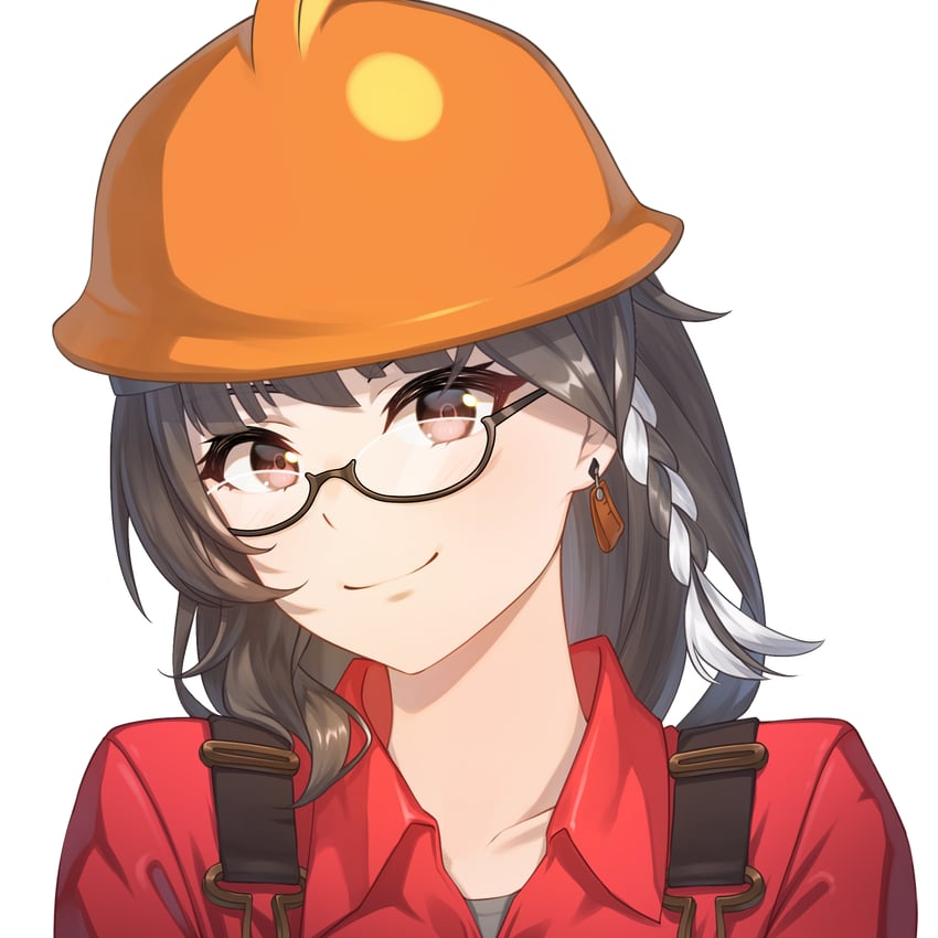 engineer, red engineer, and female dreamseeker (honkai and 2 more) drawn by acrylicstroke