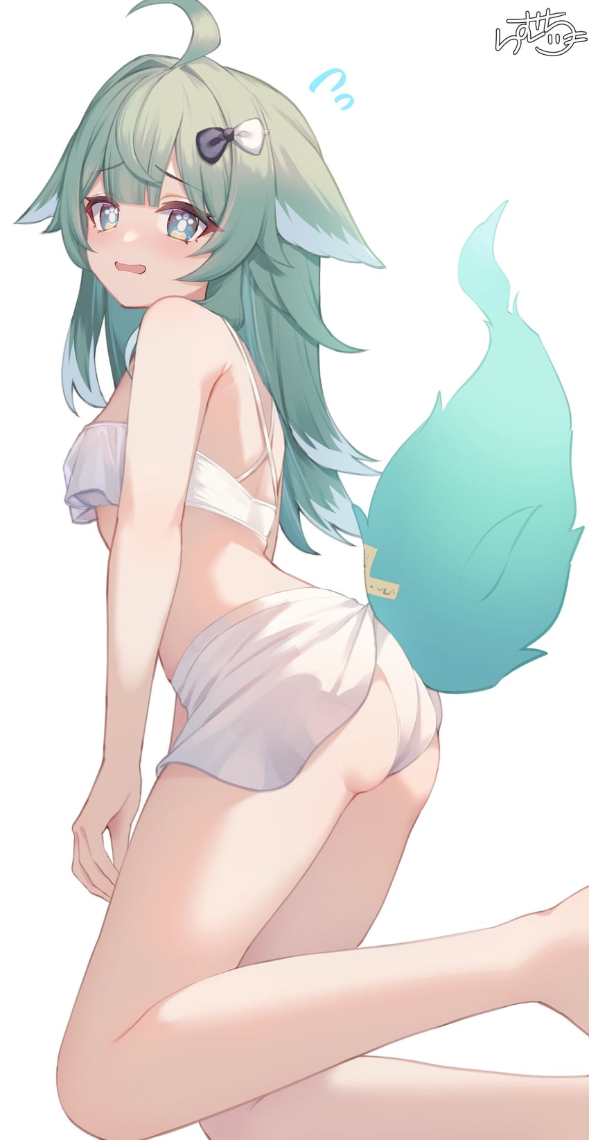 huohuo and tail (honkai and 1 more) drawn by ramchi