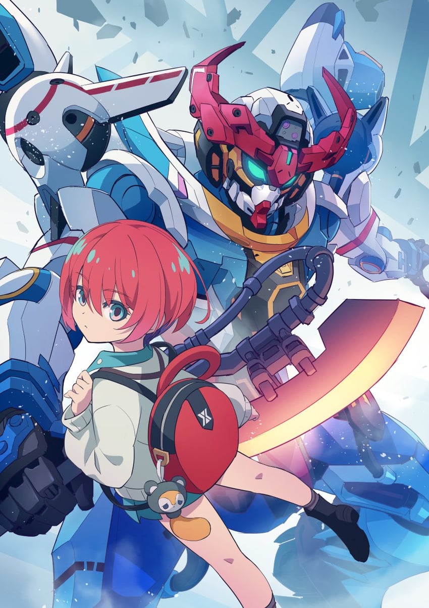 amate yuzuriha and gquuuuuux (gundam and 1 more) drawn by chingisu